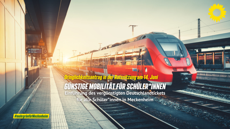 Einführung des vergünstigten Deutschlandtickets für alle Schüler*innen in Meckenheim 